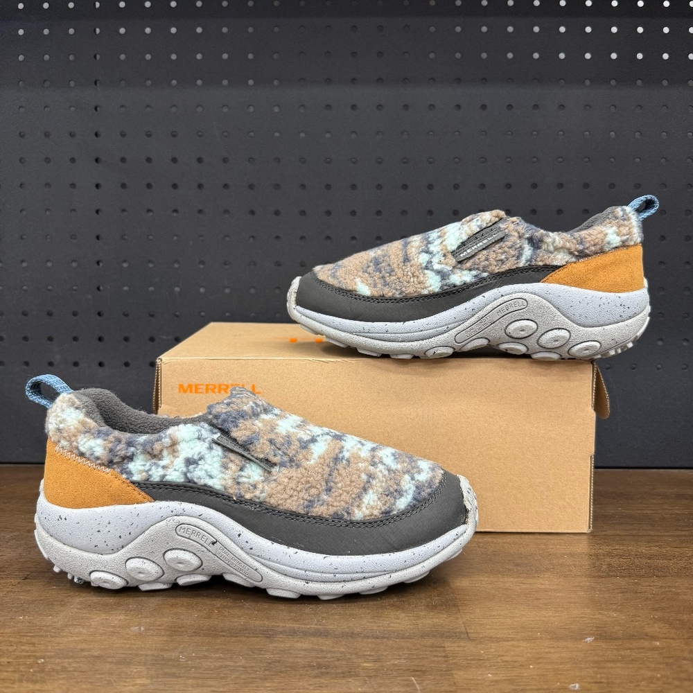 New W/ Box! Men's Merrell Jungle MOC Snug Beluga Slip On Outdoor Sneakers